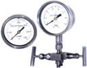 Akvalo Bourdon Differential Guages